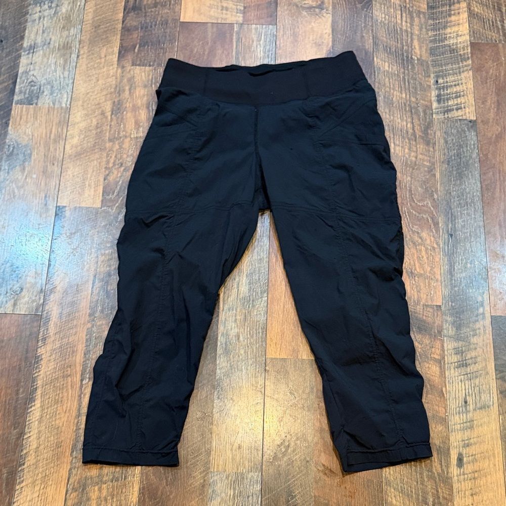 Black Cropped Leggings S (3375)